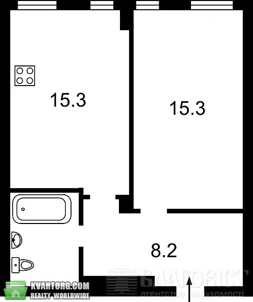 Sell 1-room apartment. Киев, Регенераторная — photo 2