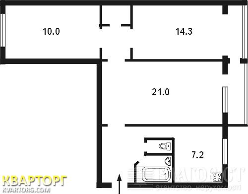 Sell 2-room apartment. Киев,  Мельникова — photo 2