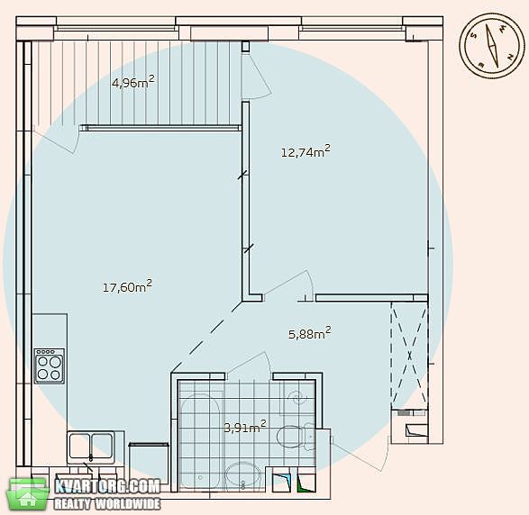 Sell 1-room apartment. Киев,  Правды пр — photo 5
