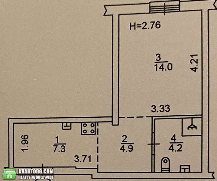 Sell 1-room apartment. Киев,  Коперника — photo 8