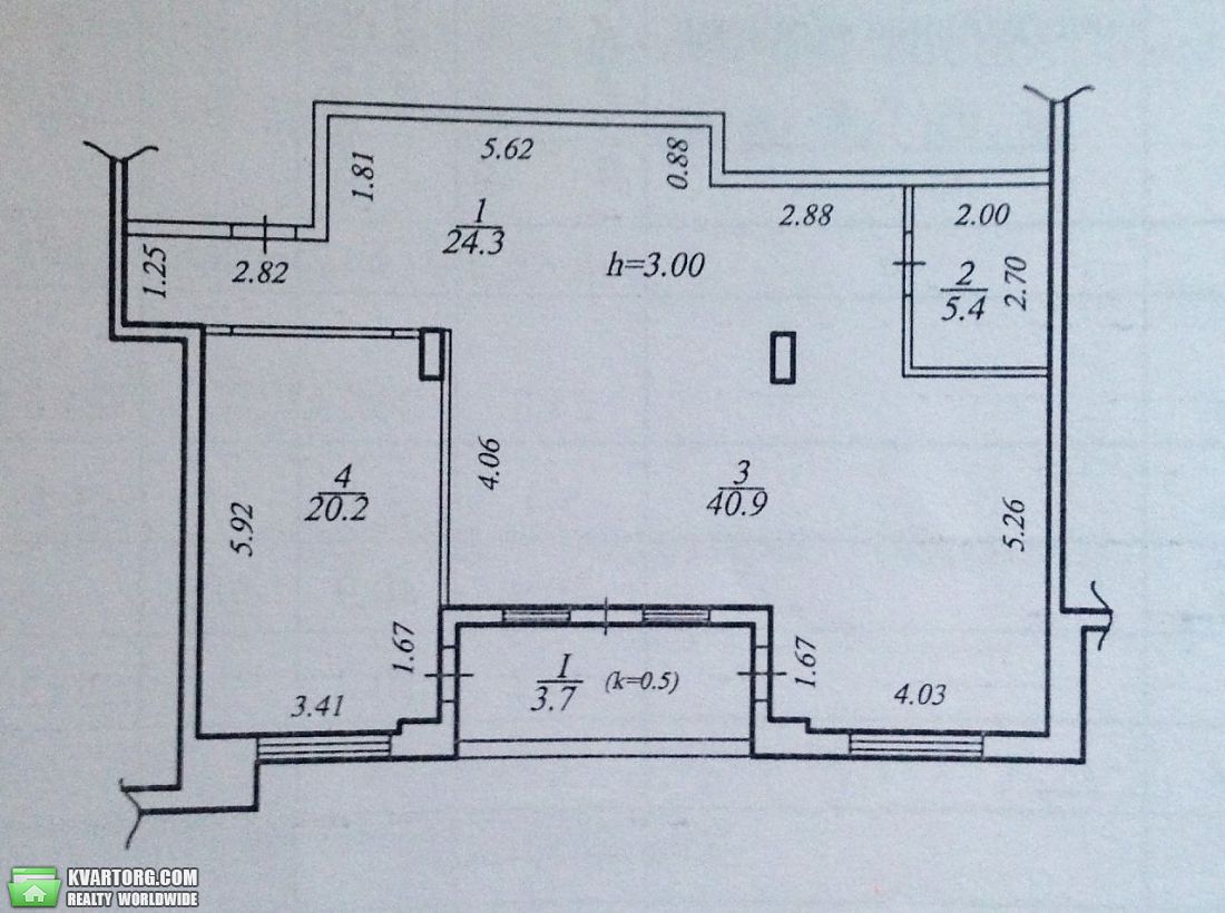 Sell 2-room apartment. Днепропетровск, Комсомольская — photo 3