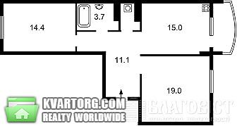 Sell 2-room apartment. Киев,  Кузьминская — photo 2