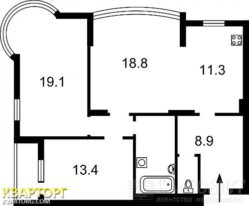 Sell 3-room apartment. Киев,  Верховинная — photo 3