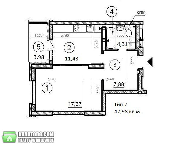Sell 1-room apartment. Киев,  Чавдар — photo 1