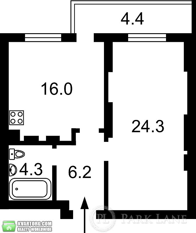 Sell 1-room apartment. Киев,  Ревуцкого — photo 8