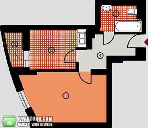 Sell 1-room apartment. Киев, Шумского — photo 5