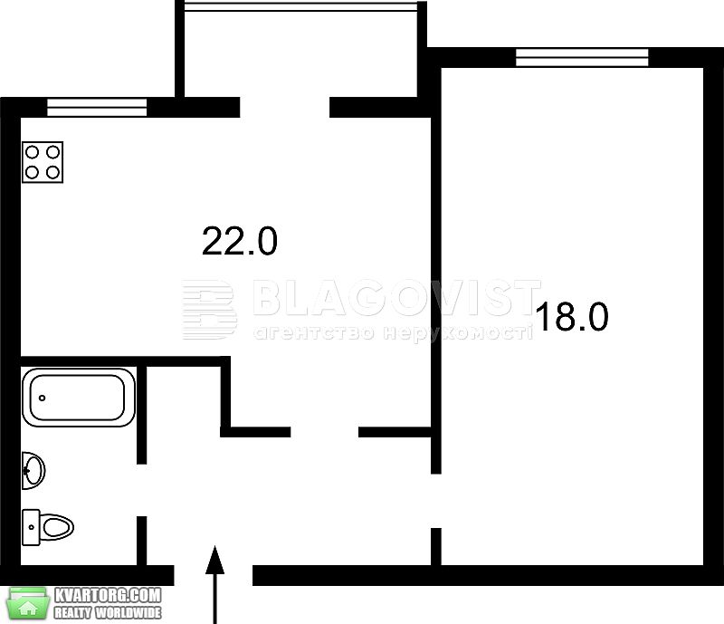 Sell 2-room apartment. Киев,  Стрелецкая — photo 1