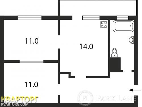 Sell 2-room apartment. Киев, Пчелки — photo 2