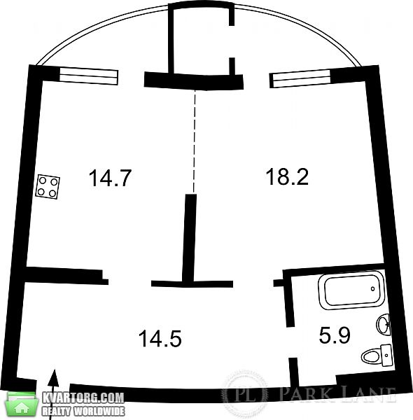 Sell 1-room apartment. Киев,  Днепровская наб — photo 4