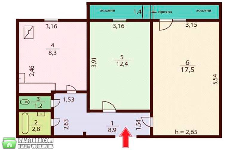 Sell 2-room apartment. Киев,  Закревского — photo 10