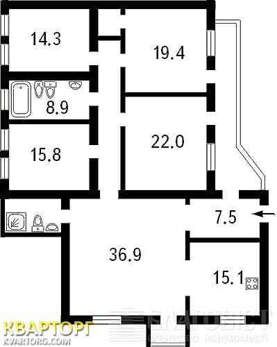 Sell 5-room apartment. Киев,  Пушкинская — photo 2