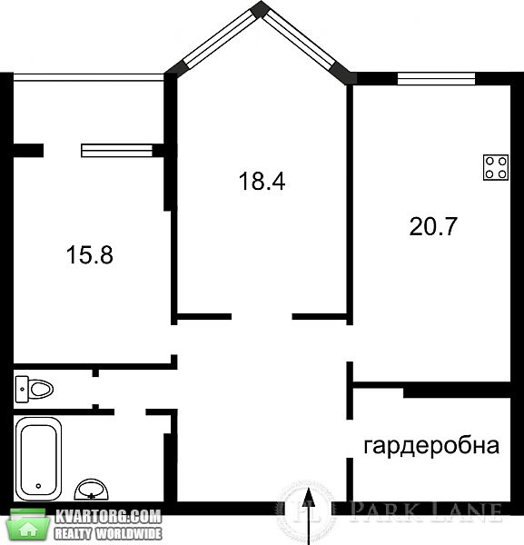 Sell 2-room apartment. Киев,  Саперно-Слободская — photo 3