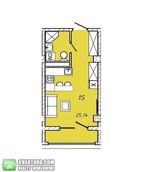 Sell 1-room apartment. Одесса, Сраропортофранковская — photo 2