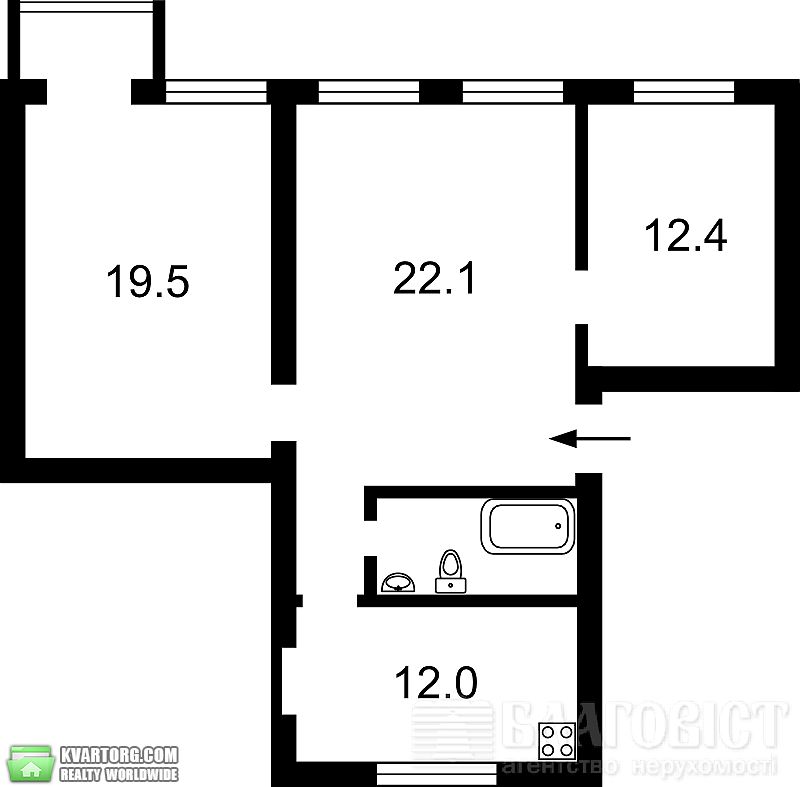 Sell 3-room apartment. Киев,  Московская — photo 2