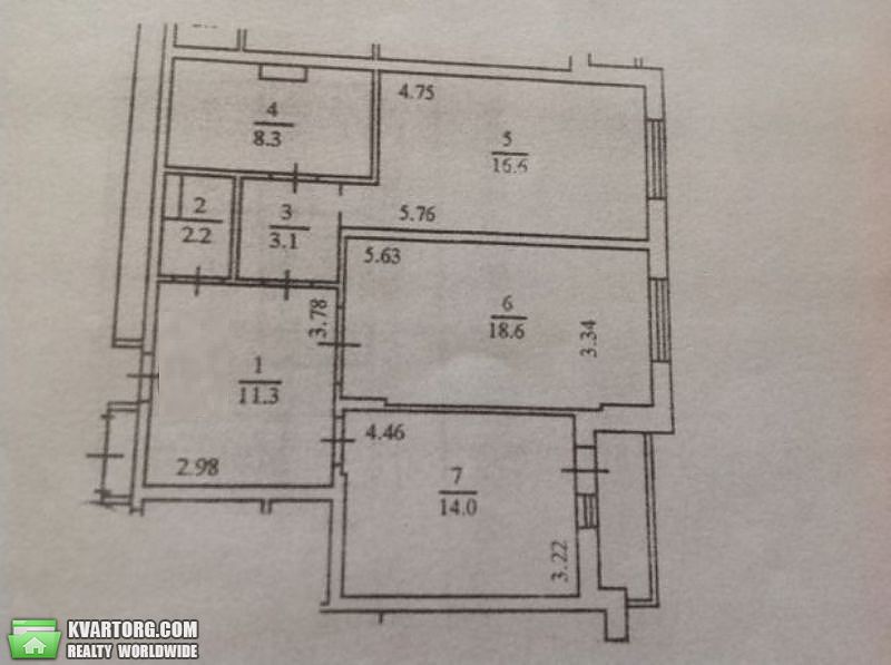 Sell 2-room apartment. Киев,  Пушиной — photo 8