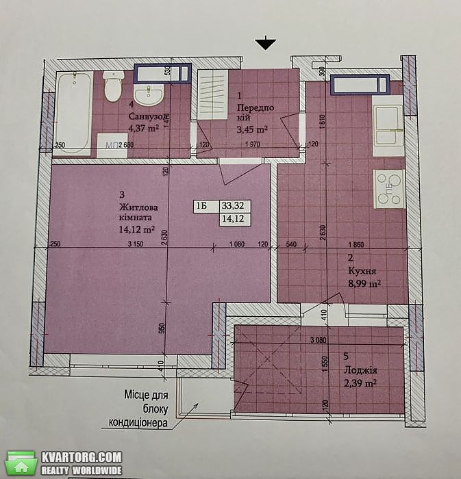 Sell 1-room apartment. Киев,  Сосюры — photo 9