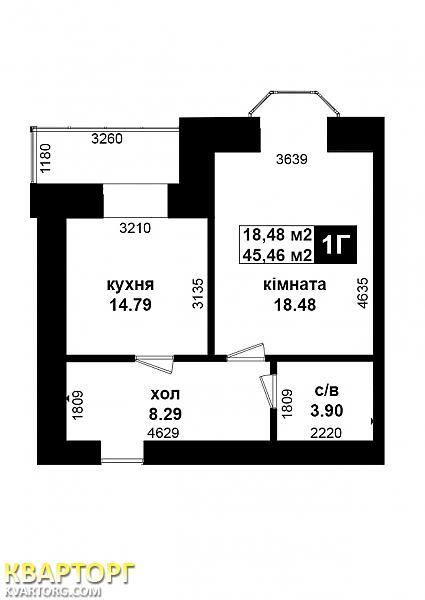 Sell 1-room apartment. Киев, Карла Маркса — photo 6