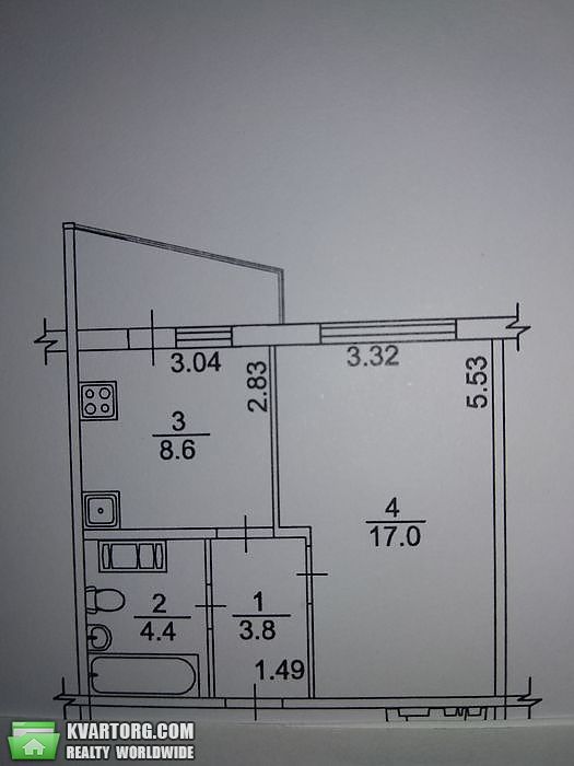 Sell 1-room apartment. Киев, Гмыри — photo 3