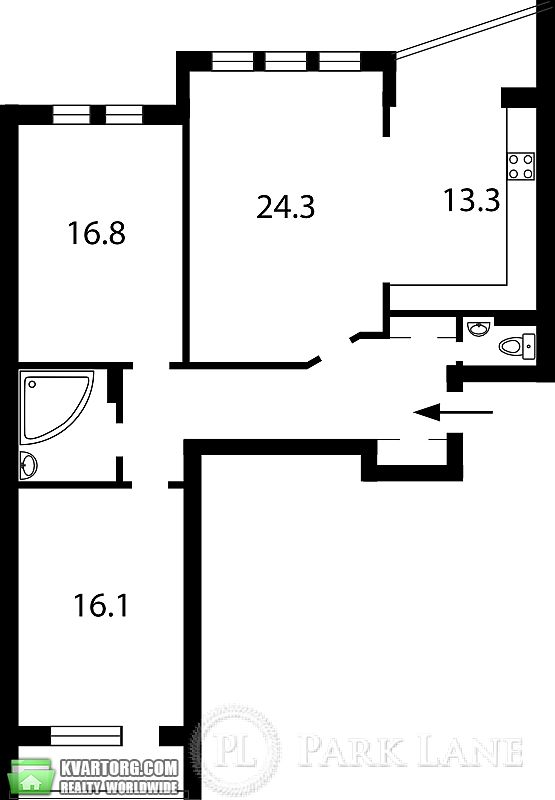 Sell 3-room apartment. Киев,  Драгоманова — photo 4