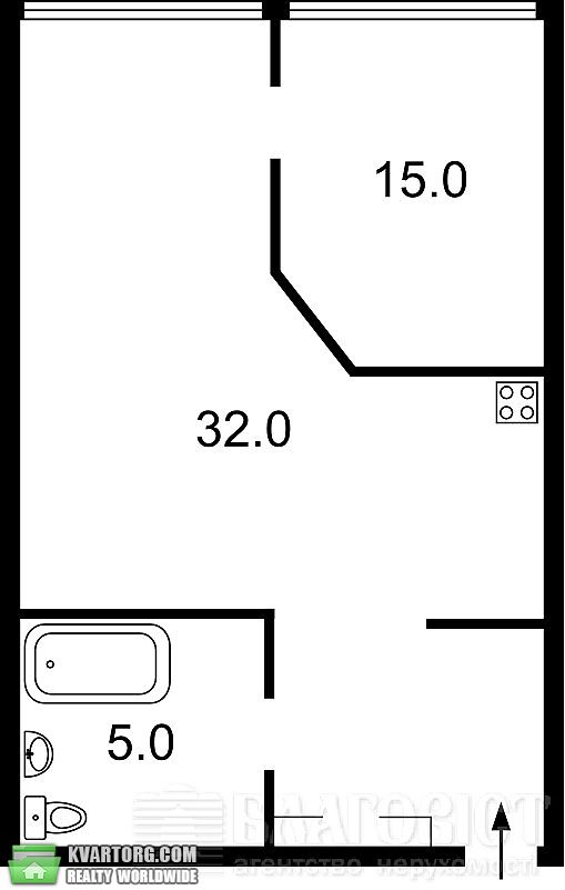 Sell 1-room apartment. Киев,  Драгоманова — photo 2