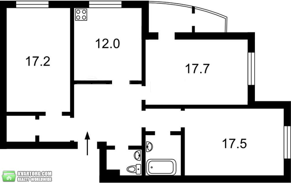 Sell 3-room apartment. Киев,  Григоренко пр — photo 2