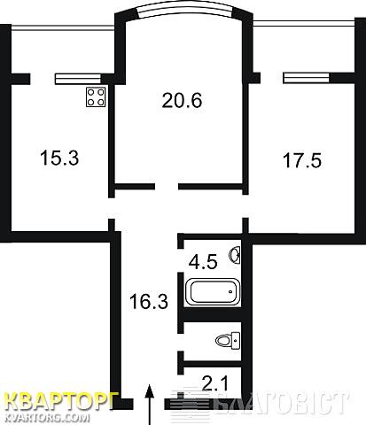 Sell 2-room apartment. Киев,  Нежинская — photo 3