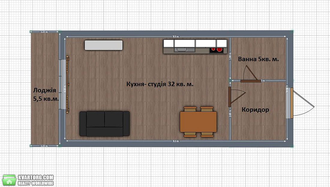 Sell 1-room apartment. Ровно, Різдвяна — photo 9