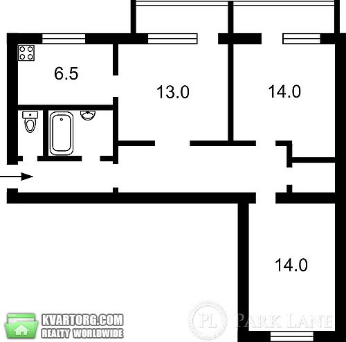 Sell 3-room apartment. Киев, Мельникова — photo 8