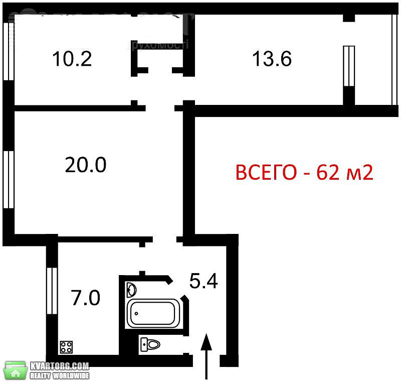 Sell 3-room apartment. Киев,  Русановская наб — photo 1