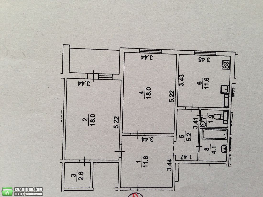 Sell 2-room apartment. Киев, Науки пр — photo 9