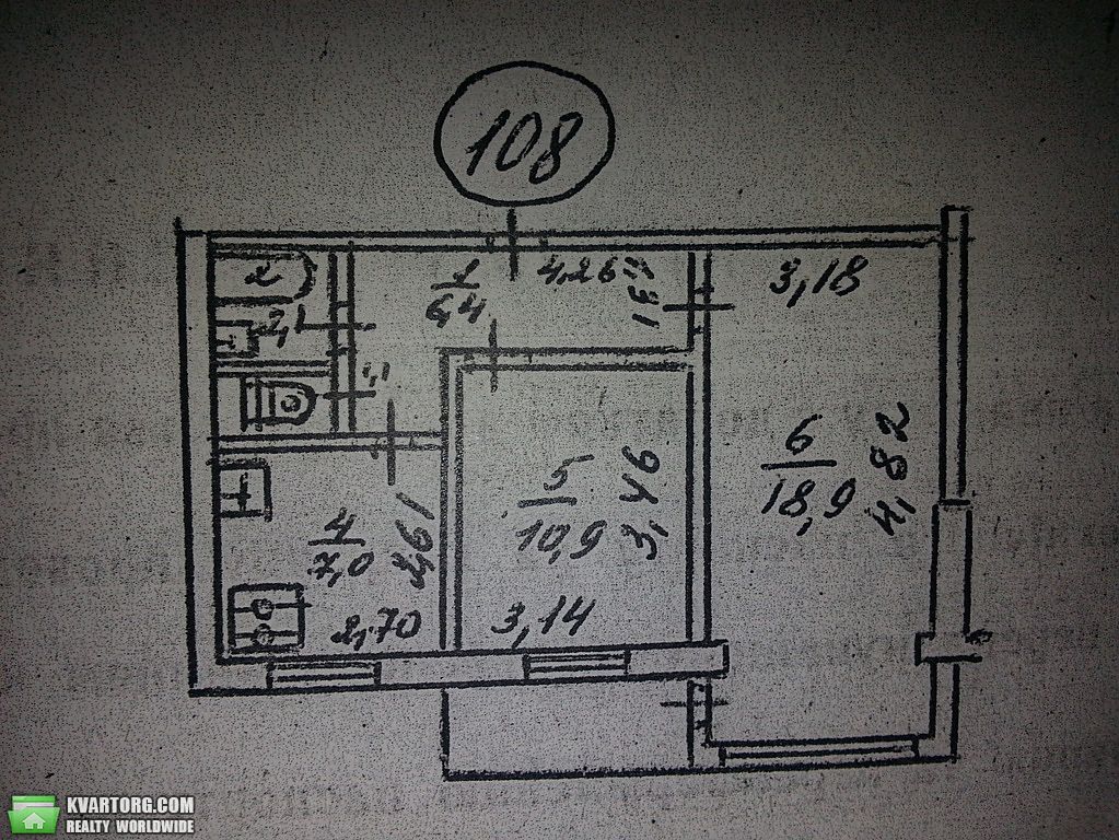 Sell 2-room apartment. Киев,  Ушакова — photo 9