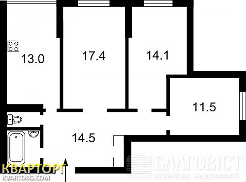 Sell 3-room apartment. Киев,  Урловская — photo 2