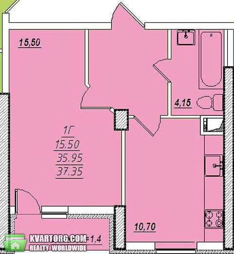 Sell 1-room apartment. Одесса, Проценко — photo 9