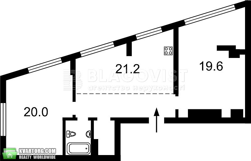 Sell 2-room apartment. Киев, Горького — photo 2