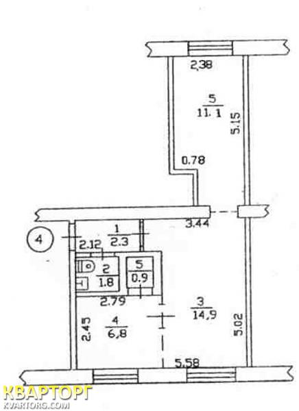 Sell 2-room apartment. Киев, Победы пр — photo 10