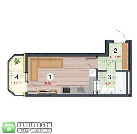 Sell 1-room apartment. Киев, Лысогорский спуск — photo 5