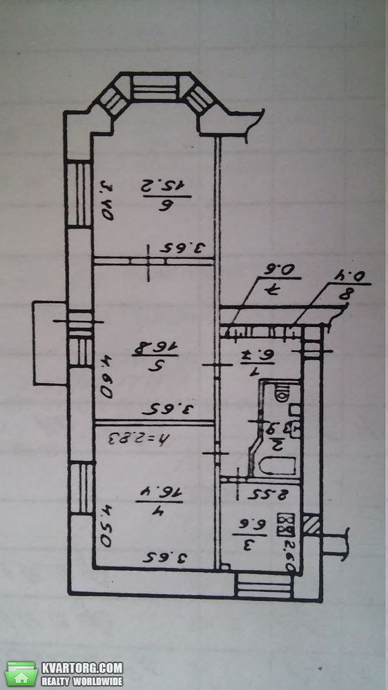 Sell 3-room apartment. Днепропетровск,  Рабочая — photo 1