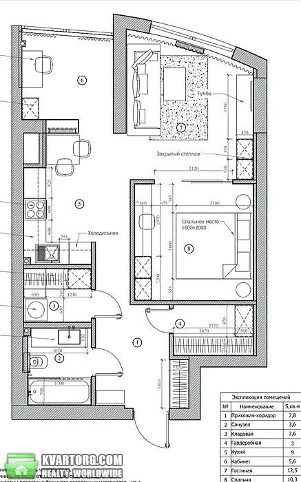 Sell 2-room apartment. Одесса, Люстдорфская дорога — photo 10