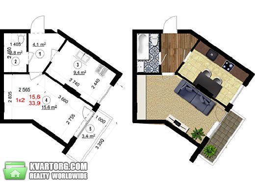 Sell 1-room apartment. Киев,  Юности — photo 4