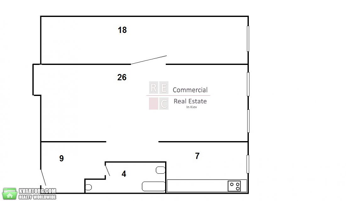 Rent out office. Киев,  Шевченко бул — photo 6