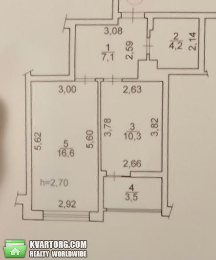 продам 1-комнатную квартиру. Киев,  Гулака Миколи вул. - фото 8