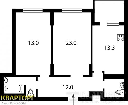Sell 2-room apartment. Киев, Трутенко — photo 4