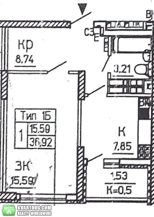 Sell 1-room apartment. Киев, Крушельницкой — photo 3