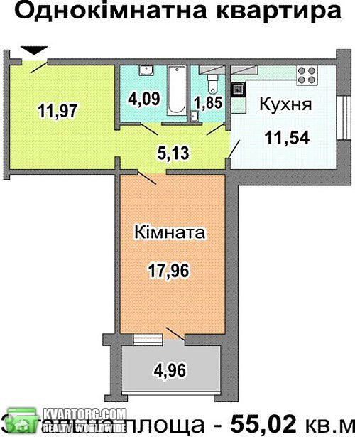 Sell 1-room apartment. Киев,  Лисковская — photo 2