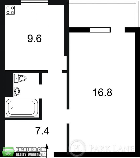 Sell 1-room apartment. Киев, Ломоносова — photo 2