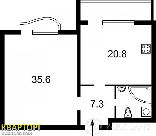 Sell 2-room apartment. Киев,  Мельникова — photo 3