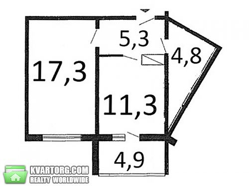 Sell 1-room apartment. Киев, Чавдар — photo 1