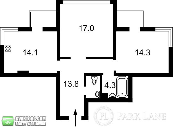 Sell 2-room apartment. Киев,  Вильямса — photo 8
