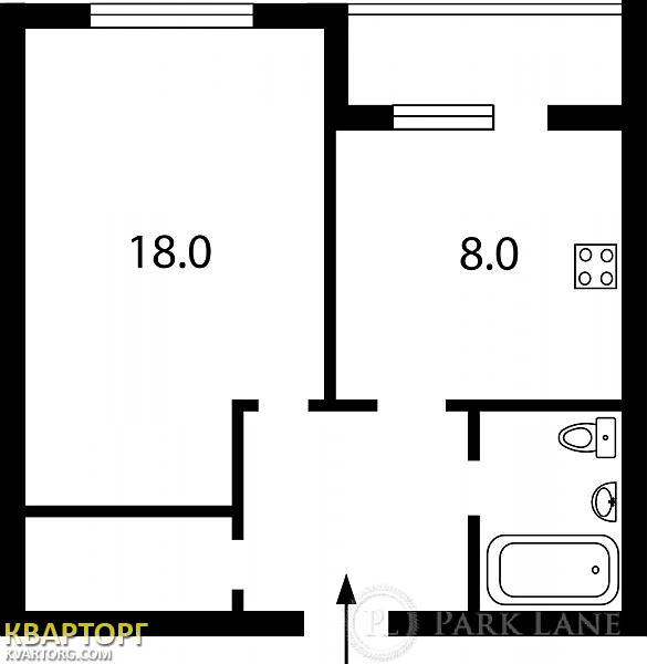 Sell 1-room apartment. Киев,  Урловская — photo 2