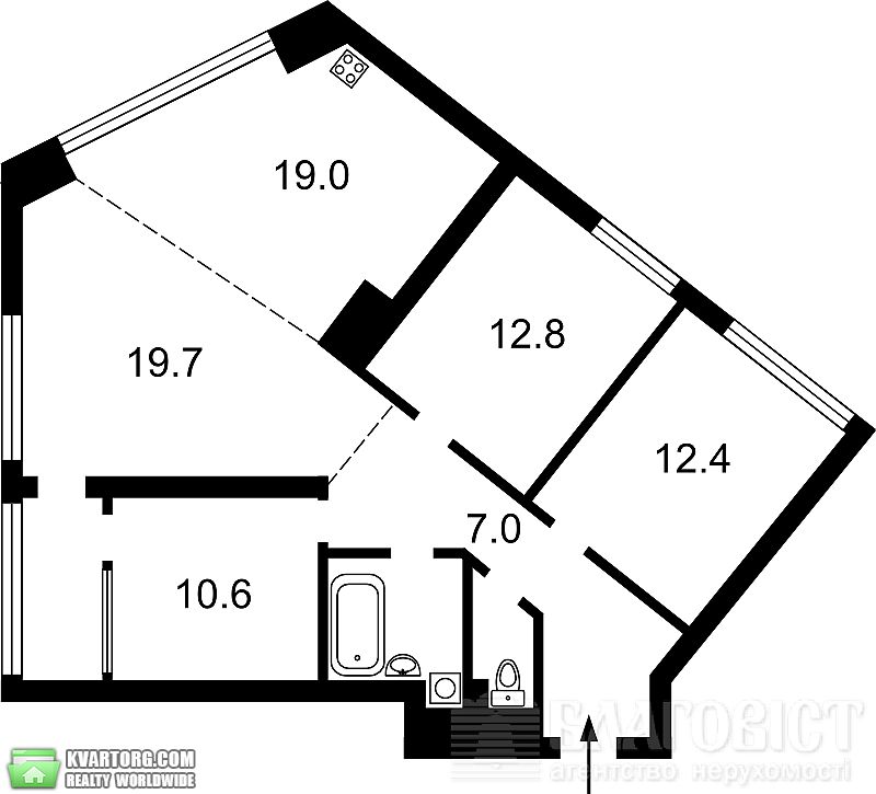 Sell 3-room apartment. Киев,  Липковского — photo 2